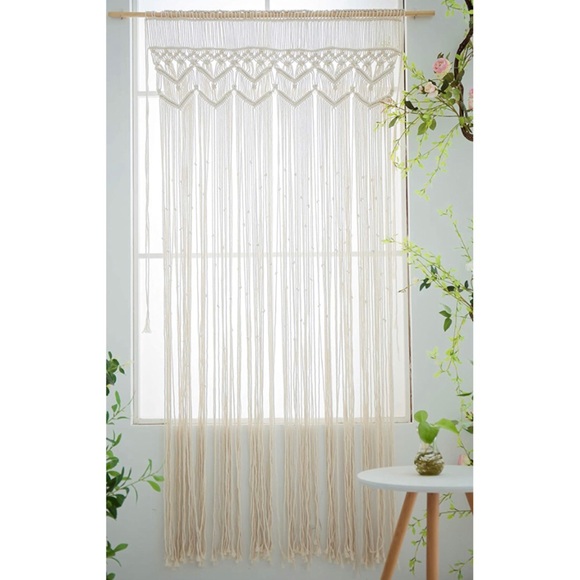 Hippie Macrame Nomadic Handmade Bohemian Wall/Room Decor for Patio/Curtains - Picture 4 of 10